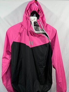 HOTSUIT Collection Pink Black Sauna Sweat Jacket Hooded 4XL Weight Loss